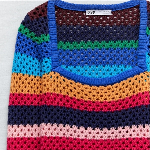 Zara Striped knit sweater - Picture 10 of 14